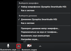 Почему меня плохо слышно в зуме на ноутбуке